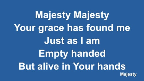 Majesty (Here I Am) (Acoustic)