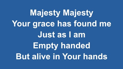 Majesty (Here I Am) (Acoustic)