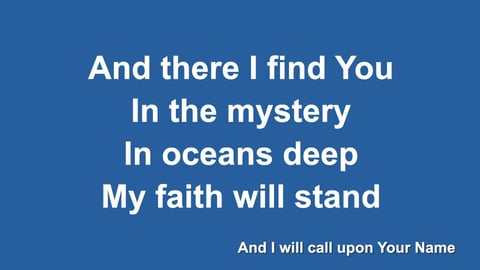 Oceans (Where Feet May Fail) (Acoustic)