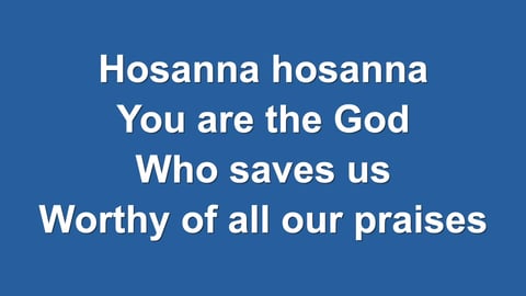 Hosanna (Praise Is Rising) (Acoustic)