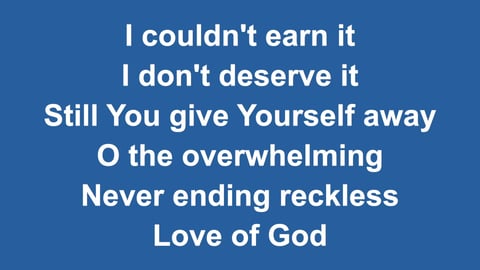 Reckless Love (Acoustic)