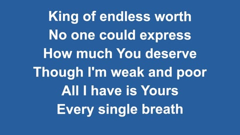 The Heart Of Worship (Acoustic)