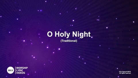 O Holy Night (Acoustic)