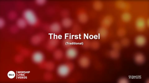 The First Noel (Acoustic)
