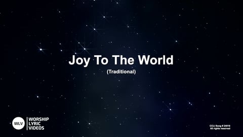 Joy To The World (Acoustic)