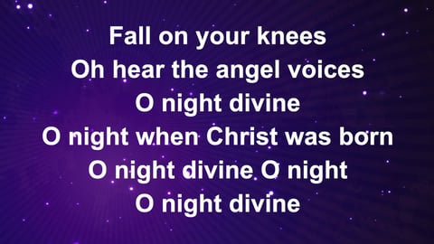 O Holy Night (Acoustic)