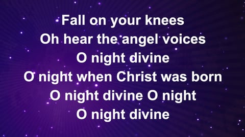 O Holy Night (Acoustic)