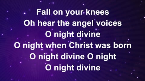 O Holy Night (Acoustic)