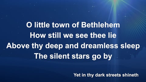 O Little Town Of Bethlehem (Forest Green) (Acoustic)