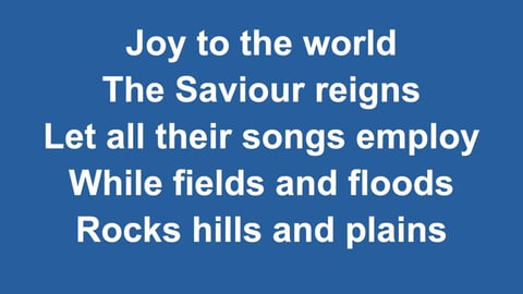 Joy To The World (Acoustic)