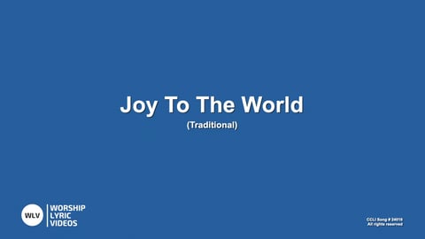 Joy To The World (Acoustic)