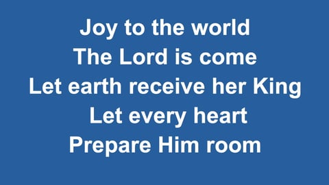 Joy To The World (Acoustic)