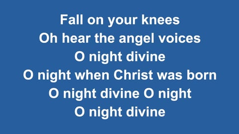 O Holy Night (Acoustic)
