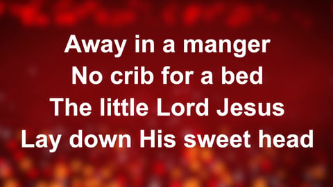Away In A Manger (Cradle Song) (Acoustic)