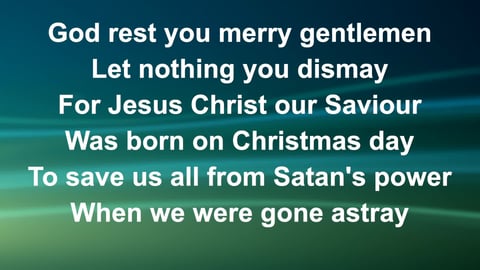 God Rest You Merry Gentlemen (Acoustic)
