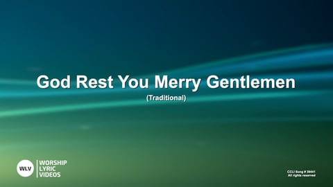 God Rest You Merry Gentlemen (Acoustic)