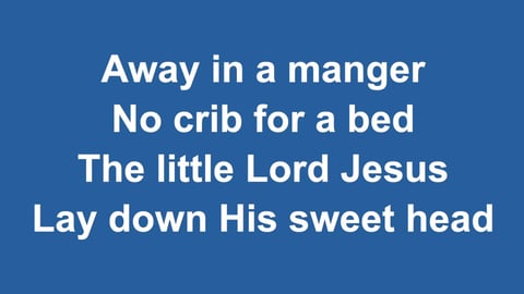 Away In A Manger (Cradle Song) (Acoustic)