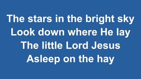 Away In A Manger (Cradle Song) (Acoustic)