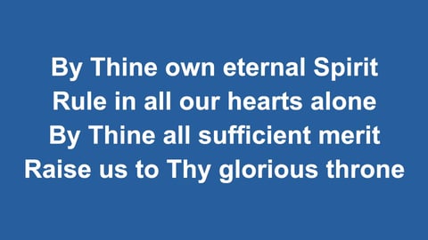 Come Thou Long Expected Jesus (Acoustic)