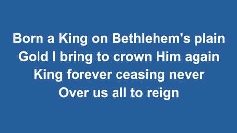 We Three Kings (Acoustic)