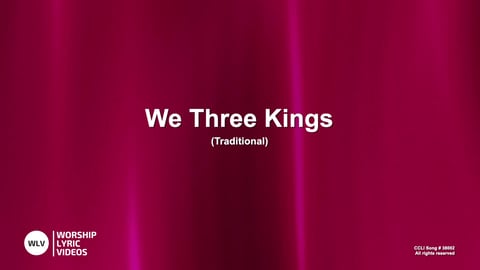 We Three Kings (Acoustic)
