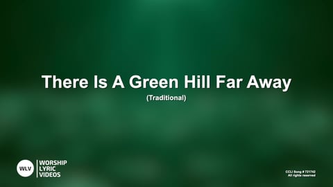 There Is A Green Hill Far Away (Acoustic)