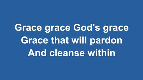 Grace Greater Than Our Sin (Acoustic)
