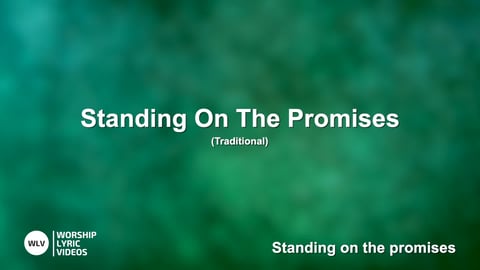Standing On The Promises (Acoustic)