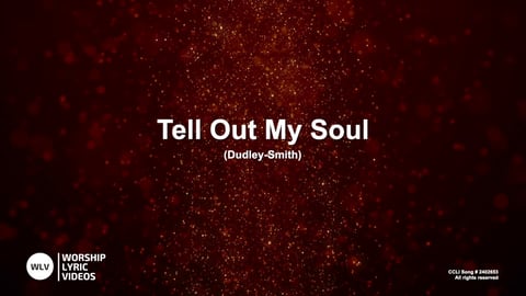 Tell Out My Soul (Acoustic)