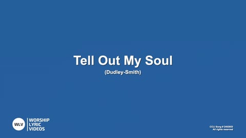 Tell Out My Soul (Acoustic)