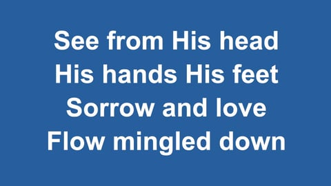 When I Survey The Wondrous Cross (Rockingham) (Acoustic)