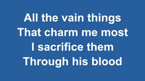 When I Survey The Wondrous Cross (Rockingham) (Acoustic)