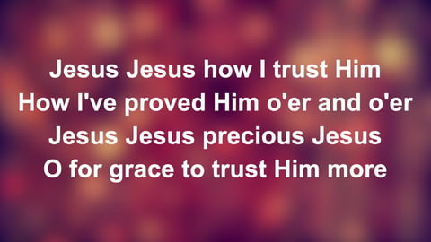 Tis So Sweet To Trust In Jesus (Piano)