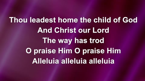 All Creatures Of Our God And King (Piano)