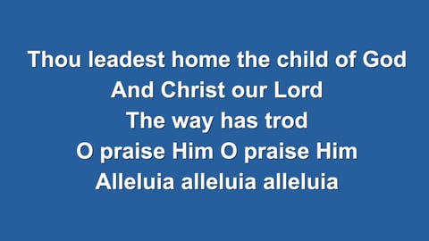 All Creatures Of Our God And King (Piano)