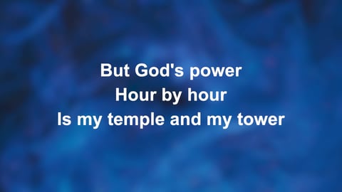 All My Hope On God Is Founded (Acoustic)