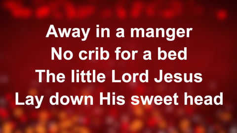 Away In A Manger (Cradle Song) (Piano)