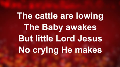 Away In A Manger (Cradle Song) (Piano)