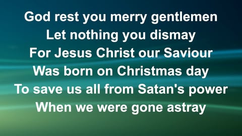 God Rest You Merry Gentlemen (Piano)