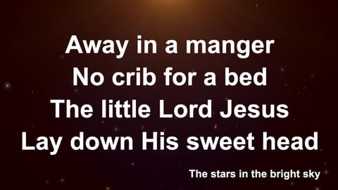 Away In A Manger (Mueller) (Acoustic)