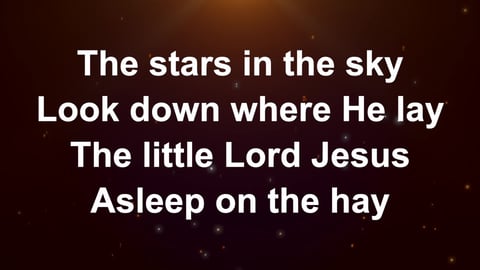 Away In A Manger (Mueller) (Acoustic)