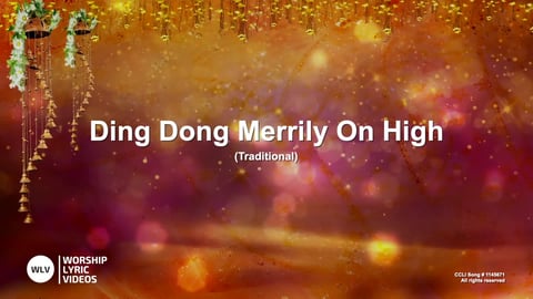 Ding Dong Merrily On High (Acoustic)