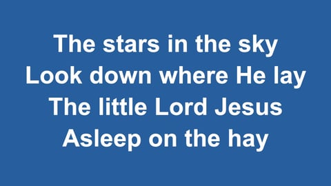 Away In A Manger (Mueller) (Acoustic)