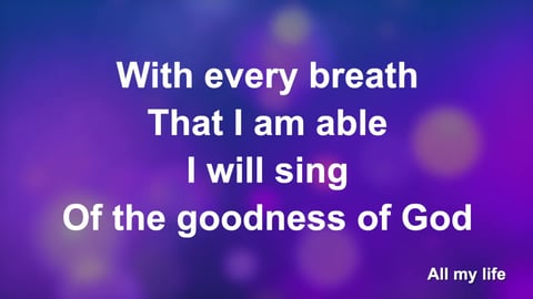 Goodness Of God (Acoustic)