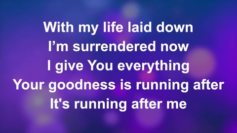 Goodness Of God (Acoustic)