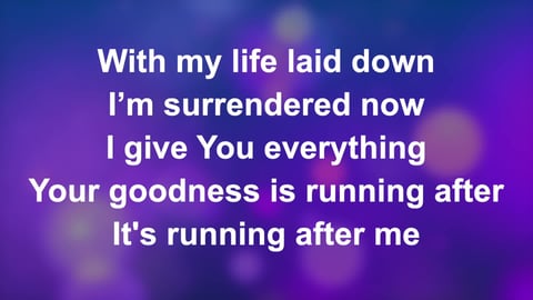 Goodness Of God (Acoustic)