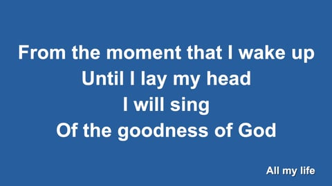 Goodness Of God (Acoustic)