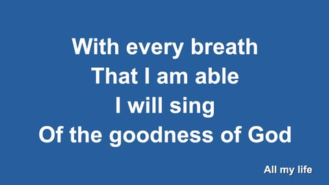 Goodness Of God (Acoustic)
