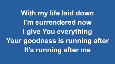 Goodness Of God (Acoustic)