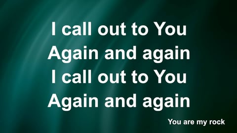 Faithful One (Piano)